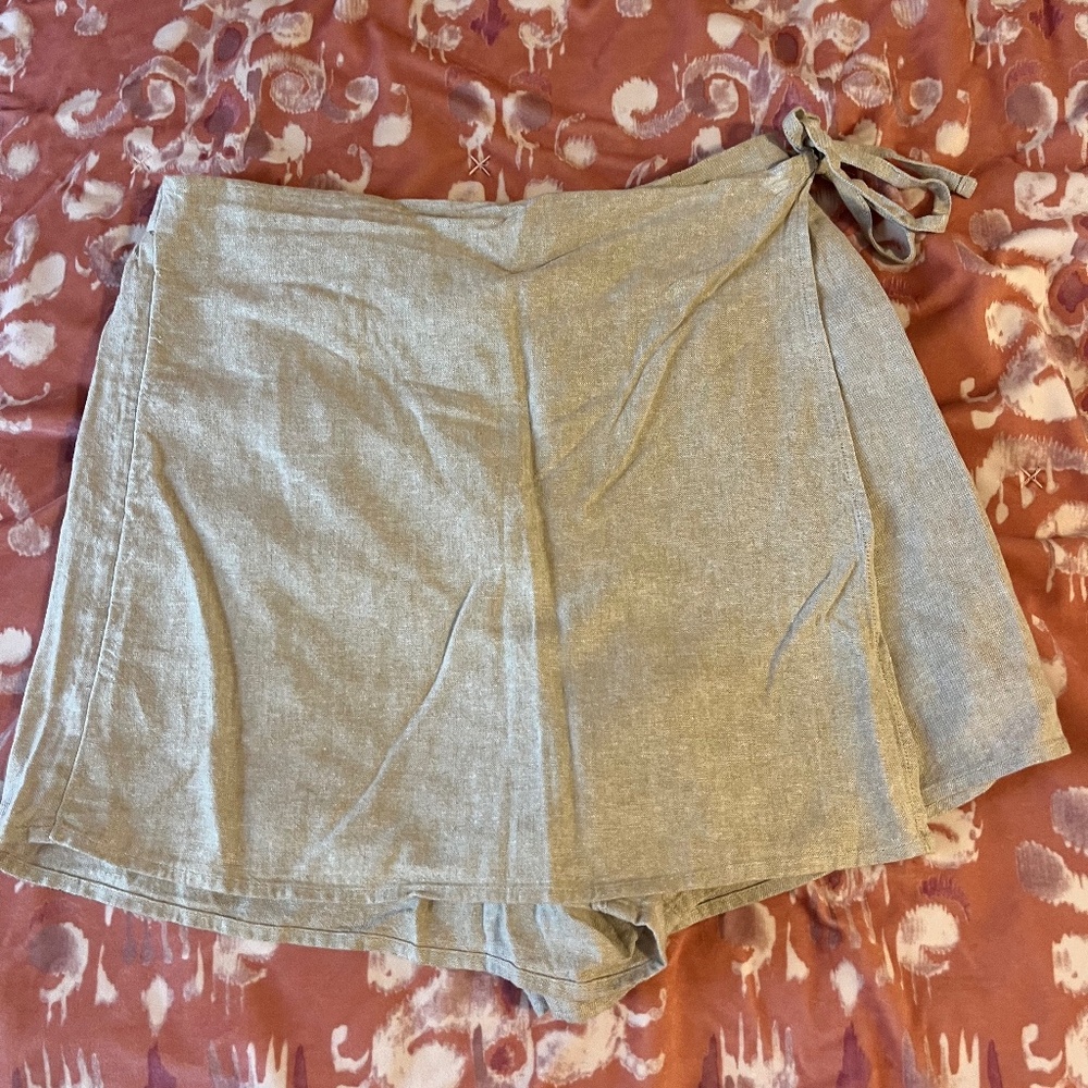 Linen Skort